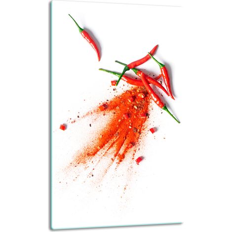 GLASPLATTE, TISCHPLATTE 30x52 CHILLI (1/5)