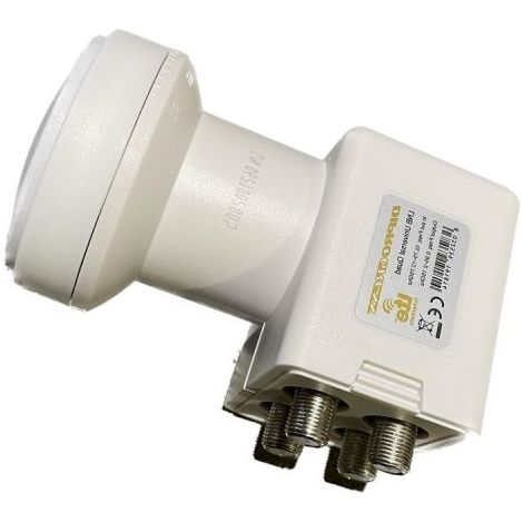 Diprogress LNB universale 4 uscite indipendenti per 4 decoder