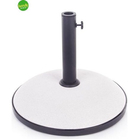 Base per ombrellone Bizzotto Barry 30 Kg bianco (1/5)