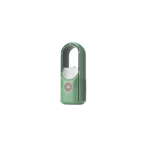 Ventilateur de refroidissement à air portable 6 vitesses silencieux avec minuterie 6 h LED USB pour chambre à coucher, bureau, brumisation extérieure pour bureau d'ordinateur [Classe énergétique A++] (1/3)