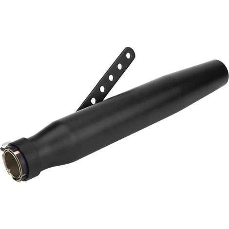 Silencieux d'échappement pour moto en Acier inoxydable, Embout de tuyau d'échappement universel pour moto GY6 (noir) (1/5)