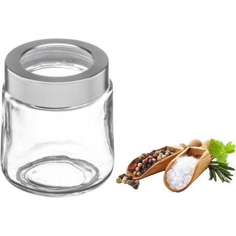 Barattolo di vetro con coperchio JASMINE 140 ml per spezie (1/2)