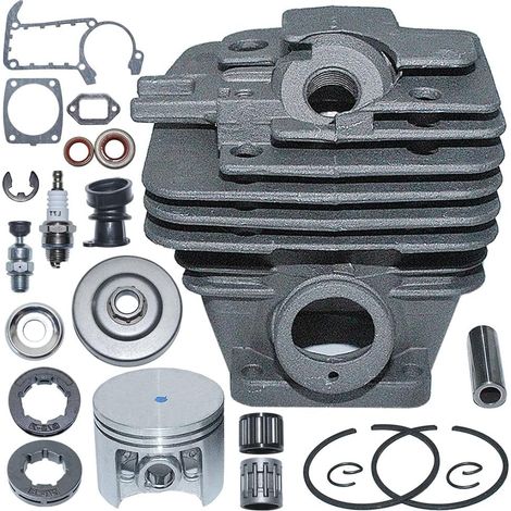 Kit de piston de cylindre 49mm avec bougie et kit de tambour d'embrayage pour tronçonneuses Stihl MS361 1135 020 1202 (1/5)