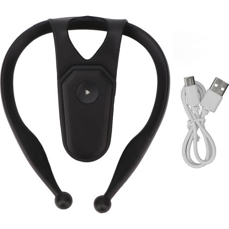 Correcteur de Posture Électronique Intelligent Rechargeable pour Dos Noir