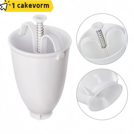 Moule à gâteau blanc pour décoration de biscuits, beignets et créations pâtissières