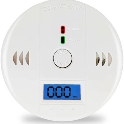 YMYNY Détecteur de monoxyde de carbone avec affichage LED / capteur Électronique (1/5)