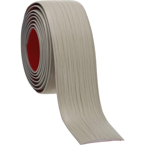 Profil De Transition Autoadhesif Pour Sol 5cm x 3 Metres Vinyle Plat Diviseur De Revetement De Sol Pour Joints De Sol Transition Tapis Carrelage Sol, Grain De Bois Gris (1/5)