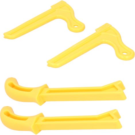 Ensemble de 4 poussoirs de sécurité pour le travail du bois, outils de protection des mains pour la menuiserie et poussoirs pour scie circulaire (1/5)
