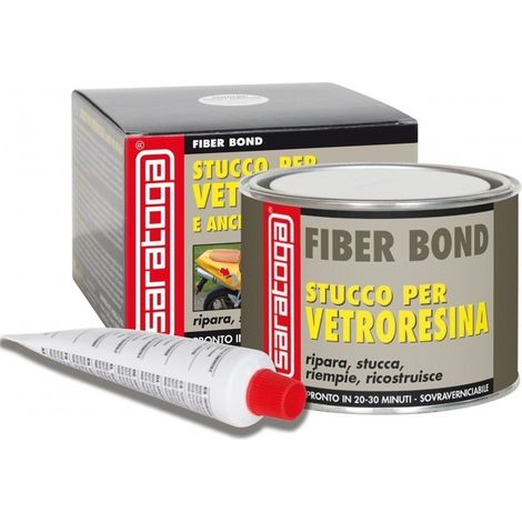 Saratoga STUCCO PER VETRORESINA FIBER BOND 500ML