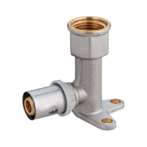 Raccord multicouche à sertir TH - Coude allongé Femelle 1/2" (15/21) - Ø20x2,0 - Arcanaute