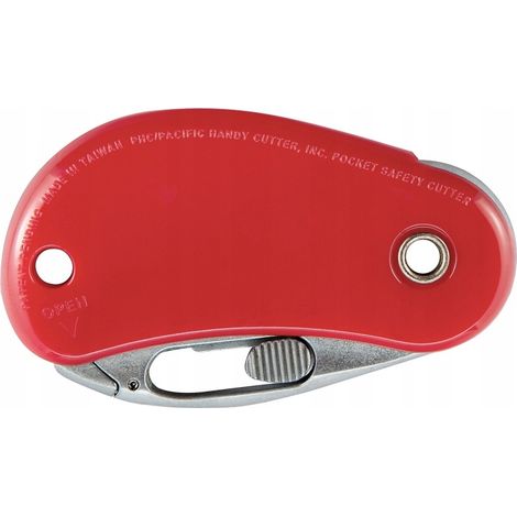 Couteau de sécurité pliant Dedra psc2 lame rétractable pointe tire-ruban (1/3)