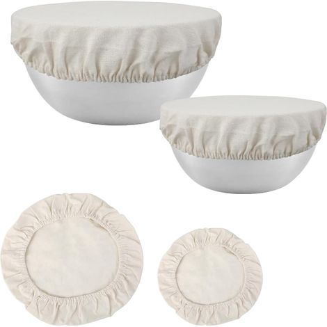 Lot de 4 films de fermentation, housses de couverture pour aliments et toiles de boulangerie, idéales pour la boulangerie et la cuisson du Pain (1/5)