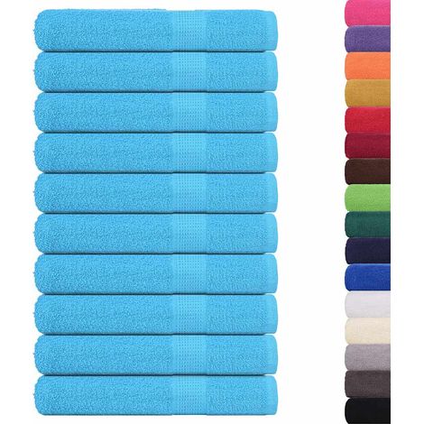 Serviettes FROGN 10 pcs turquoise 100x200 cm 360 g/m² (1/5)