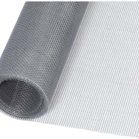 Moustiquaire sur Mesure 120cm x 2.5m en Fibre de Verre Résistant aux UV, Vendu au (1/4)
