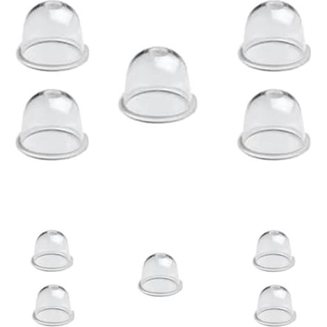 188-12-1 Petite ampoule d'amorçage de carburateur 0057003 0057004 Big Primer Bulb Pump pour Sthil 41331212700 Homelite 01201 UP04802 Echo 12318140630 et Homelite Stihl Robi Zama Primer Pp ouland 5611 (1/5)