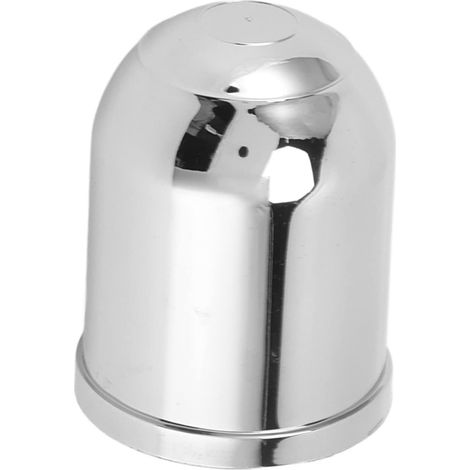 Capuchon de Tête D'attelage de Boule de Remorque chromé, Couvercle de Protection en Plastique ABS pour Boules D'attelage de 50 Mm 2 Po 1 à 7/8 Po, Protecteur de Boule de Barre de (1/5)