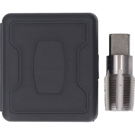 Fabater Robinet de Réparation de Filetage de Plomberie en Acier Rapide 1-1/4" NPT pour un Entretien Précis du Filetage, pour Plombiers et Mécaniciens, dans une Boîte de Rangement en Plastique (1/5)
