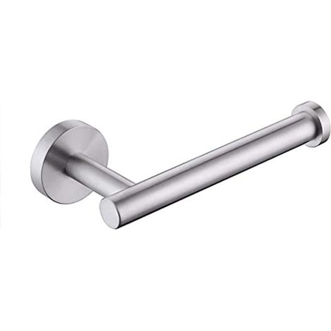 Silber - Toilettenpapierhalter zur Wandmontage Toilettenpapierhalter aus Edelstahl 304 mit polierter Oberfläche