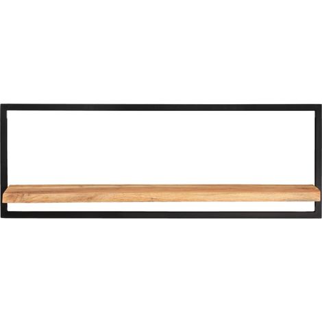 Maison Exclusive - Wandregale 2 Stk. 100x24x35 cm Massivholz Akaz (1/5)