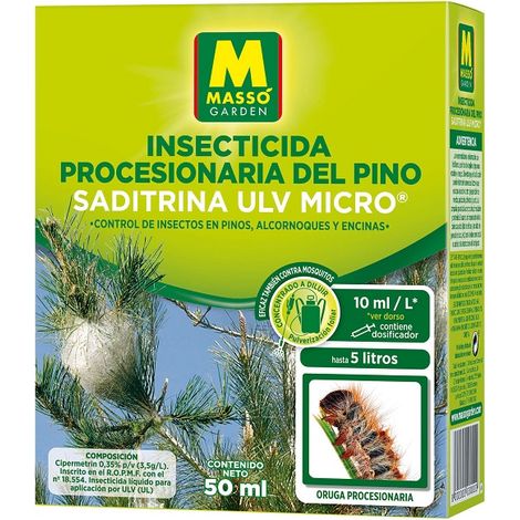 Insetticida da giardino Masso Pino Processionary 50 ml