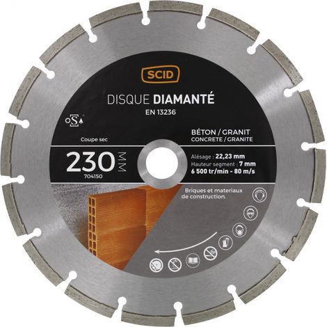 Beton Granit Scheibe 230 22,23