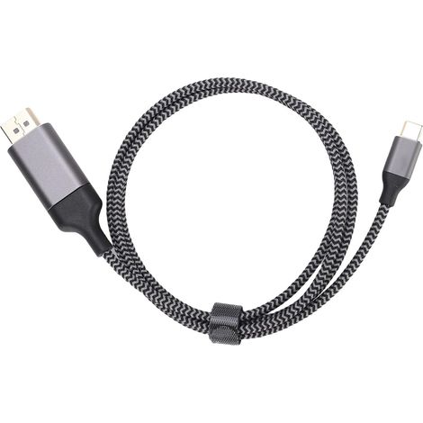 Câble Adaptateur de Port D'affichage de Type C, Haute Définition 4K à 60Hz, Câble de Dispositif D'affichage Multifonctionnel de Type C pour Téléphone et Tablette (1/5)