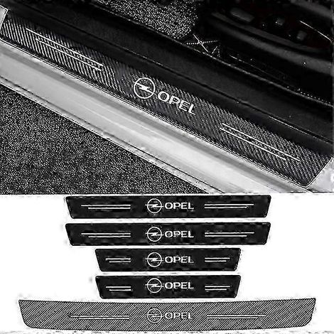 Pièces automobiles : Seuil de porte, autocollants et protections de portières en fibre de carbone pour Opel Zafira, Insignia, Astra, JHGK, Corsa D, Vectra, Vivaro, Mokka (1/2)