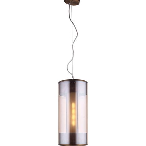 Hängelampe Lumineca Geminic 20x40 cm Champagner-Farbe
