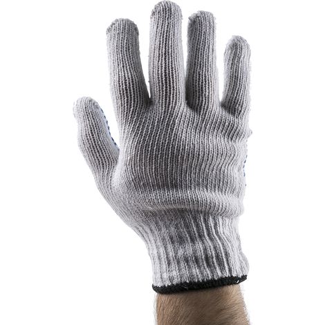 Gants de manutention Delta Plus taille 9, L, Manutention générale, 2 gants, Blanc ( Prix pour 1 paire )