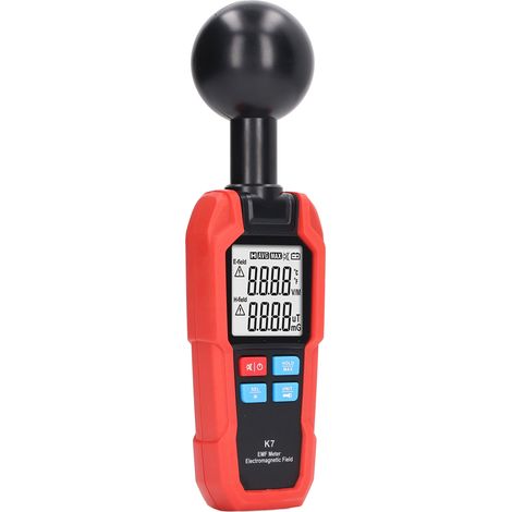 Détecteur de champ électromagnétique portable EMF Meter pour la maison et l'extérieur (1/5)