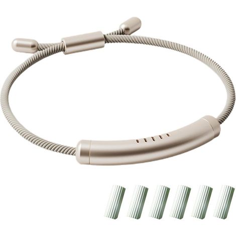 Bracelet Anti-Moustiques Réglable avec 6 Recharges - Huiles Essentielles pour Enfants et Adultes - Intérieur, Extérieur, Voyage (1/5)