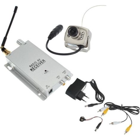 Kit de caméra sans fil - SODIAL - 1.2G - Argent - 1 caméra - Intérieur (1/4)