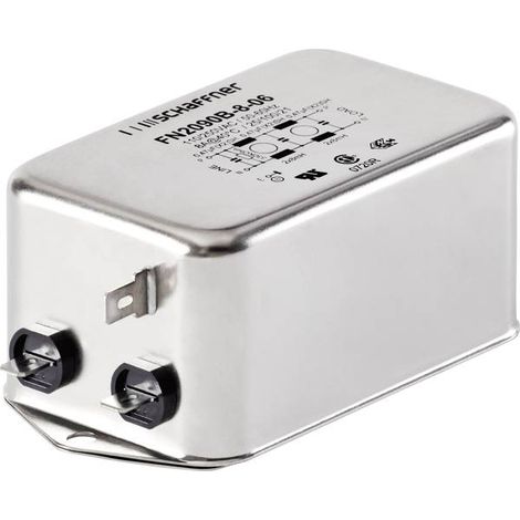Schaffner FN2090-16-06 FN2090-16-06 Filtro antidisturbo 250 V/AC 16 A 4 mH (L x L x A) 113.5 x 57.5 x 45.4 mm 1 pz.