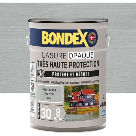 Lámina opaca de muy alta protección - Gris ratón RAL 7038 satinado - BONDEX - 5 L
