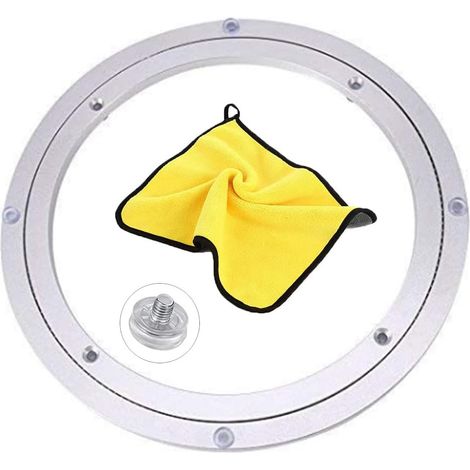 40 cm smooth aluminium alloy turntable top (1/5)