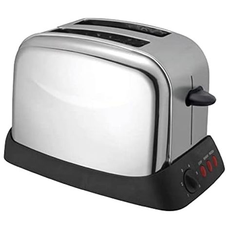 Ardes Tostapane AR1T30 in Acciaio Inox, 2 Fette, 1000W, 6 Livelli di Doratura (1/5)