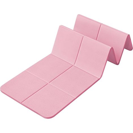 Tapis de yoga, tapis de sport, tapis d'exercice, tapis de Pilates, tapis d'extérieur, tapis pour yoga, pilates, fitness, 183 x 80 x 0,8 cm, rose (1/4)