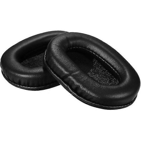 Coussinets d'oreille de rechange en similicuir à mémoire de forme compatibles avec les casques Audio-Technica ATH-M40x, M50, M50S, M20, M30 et M40 ATH-SX1. (1/4)