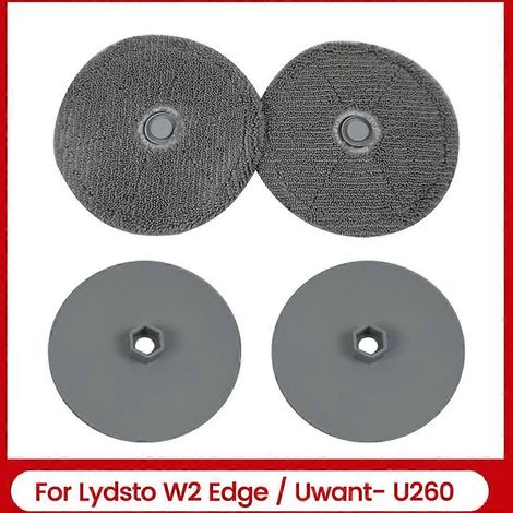 Bac à lingettes pour aspirateur Lydsto W2 Edge / Uwant U260 - Pièces détachées - Lingette de rechange lavable et réutilisable en microfibre (1/5)