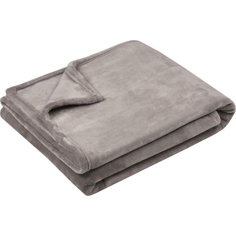 Plaid en polyester 130 x 160 cm Doudou Lin (1/3)