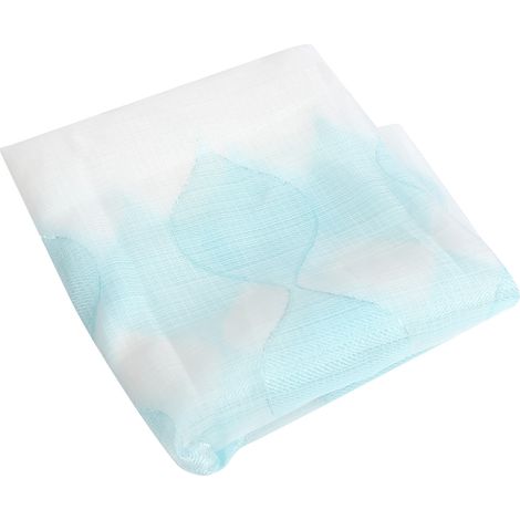 Rideau transparent à motif unique pour chambre, salon et décoration intérieure, 207 x 100 cm (1/5)