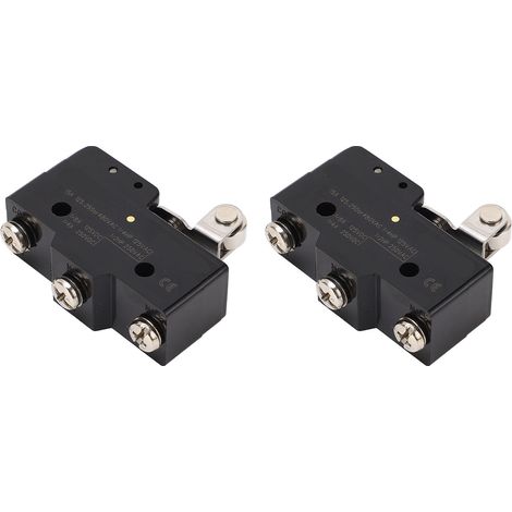 Lot de 2 détecteurs de fin de course à rouleau 160OF 42RF 2.7PT 2.4OT 0.5MD 30.2OP 32.5FP NO NC 250VAC (1/5)
