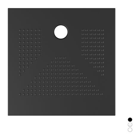 PIATTO DOCCIA H3.6 QUADRO IN CERAMICA- Bianco Lucido cm 80 x 80 H.3,6- LINPH- pezzi 1