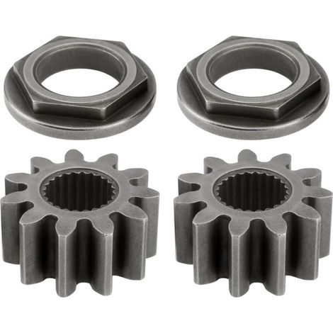 Kit de 2 pignons et bagues pour arbre de direction MTD/Cub Cadet - Compatible 717-1554, 917-1554, 941-0656A (1/5)