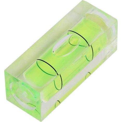 5Pcs 15 × 15 × 40 mm Carré Mini Niveau à Bulle Petit Niveau (1/5)