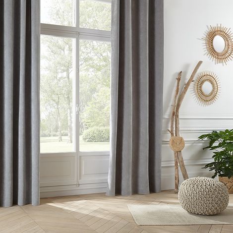 Rideau Memo gris clair 140x260 Atmosphera (1/5)