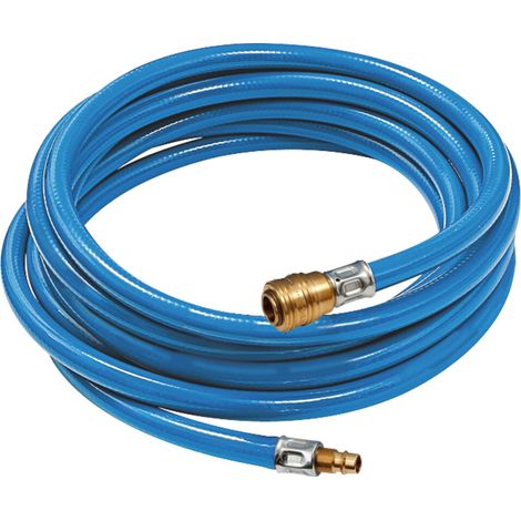 Riegler Werkstattschlauch-Set, Schnellverschlusskpl., Schl.-Ã¸ 14,5x9, 10m