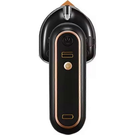 Fer à repasser vapeur portable sans fil 2500 mAh, rechargeable par USB, idéal pour les voyages et la maison. Repassage à la vapeur suspendu. (1/5)