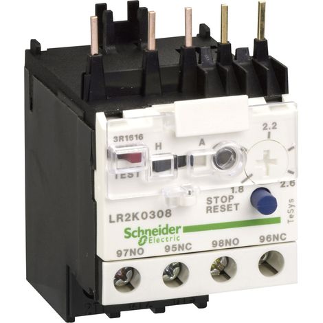 TESYS K – THERMISCHES ÜBERLASTRELAIS FÜR LC1K/LP1K-SCHÜTZ 2,6–3,7 A, KLASSE 10