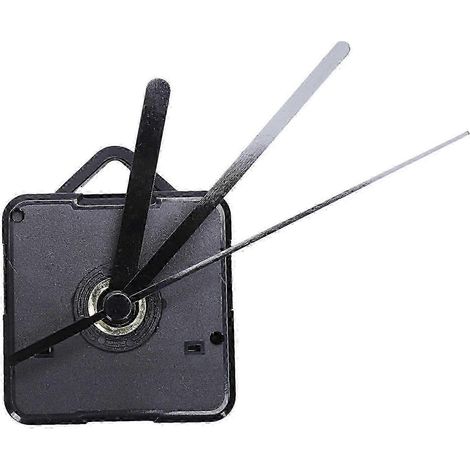 25-26 1 Pack Pièces de rechange pour horloge murale : mécanisme de pendule, moteur à quartz avec aiguilles (1/4)